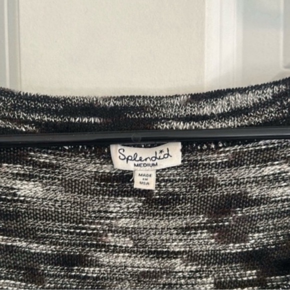 Splendid Heathered Sweater size M - Picture 3 of 11